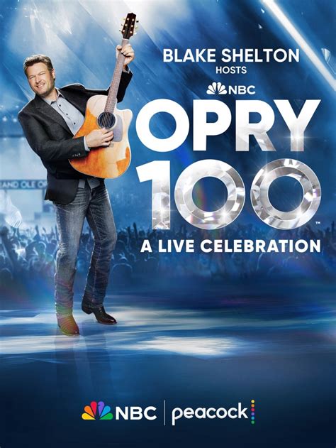 national tv|Opry 100 on NBC .